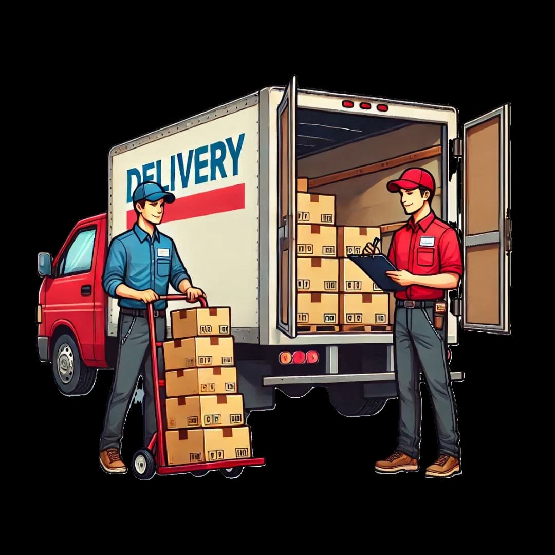 courier service vehicle